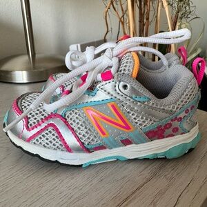 Baby toddler girl New Balance Sneakers size 8